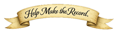 Help make the record